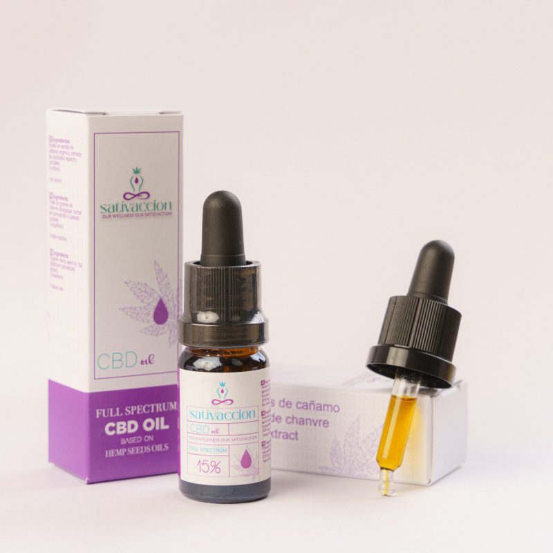 Aceite CBD Sativa L Full Spectrum (15%)